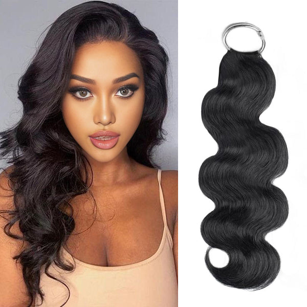 Body Wave - Feather Crochet Braid Human Hair Extension