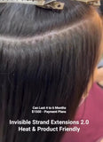 1 - 1AA - TEXAS ONLY - I WILL TRAVEL TO YOU - INSTANT Invisible Strand Extensions Weave Install | PAYMENT PLAN | PICK YOUR CITY