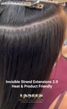 1 - 2AA1 -LOUISIANA ONLY - Invisible Strand 2.0 Luxury Hair Extension Install | PAYMENT PLAN