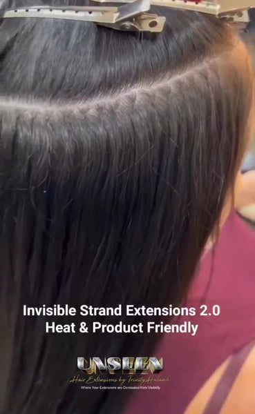 1 - 2AB - ALL OTHER STATES - Invisible Strand 2.0 Luxury Hair Extension Install | PAYMENT PLAN
